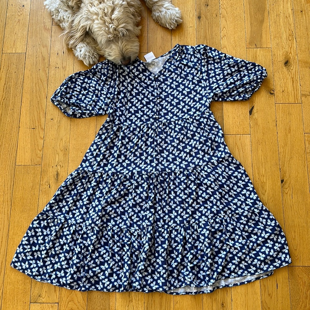 Zara dress 13-14 girls shirt sleeve dress